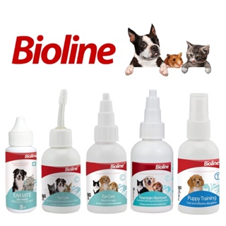 Bioline Ear Care, Eye Care, Tear Stain, Puppy Training and Ear Mite 50 ml Petr Ear & Eye Cleaner