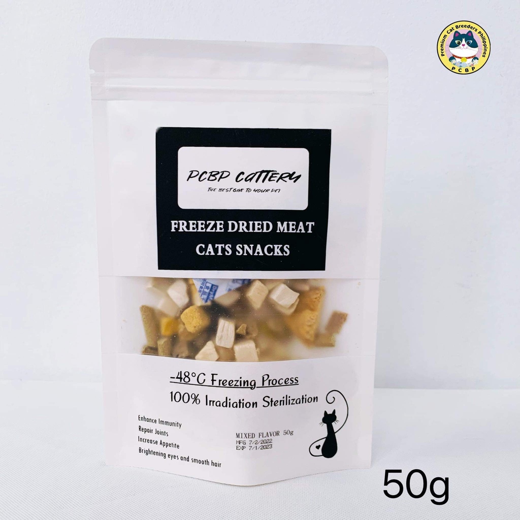 freeze dried meat 50g mixed flavor gift freebies dogs food treats pet snacks cats for picky eaters #7