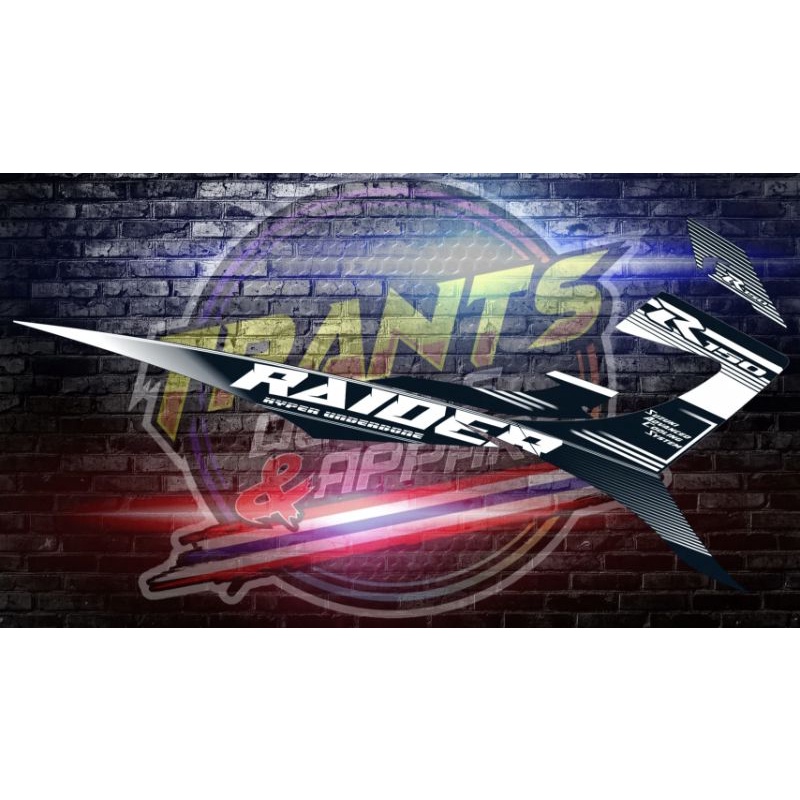 RAIDER 150 REBORN TRANSPARENT DECALS | Shopee Philippines
