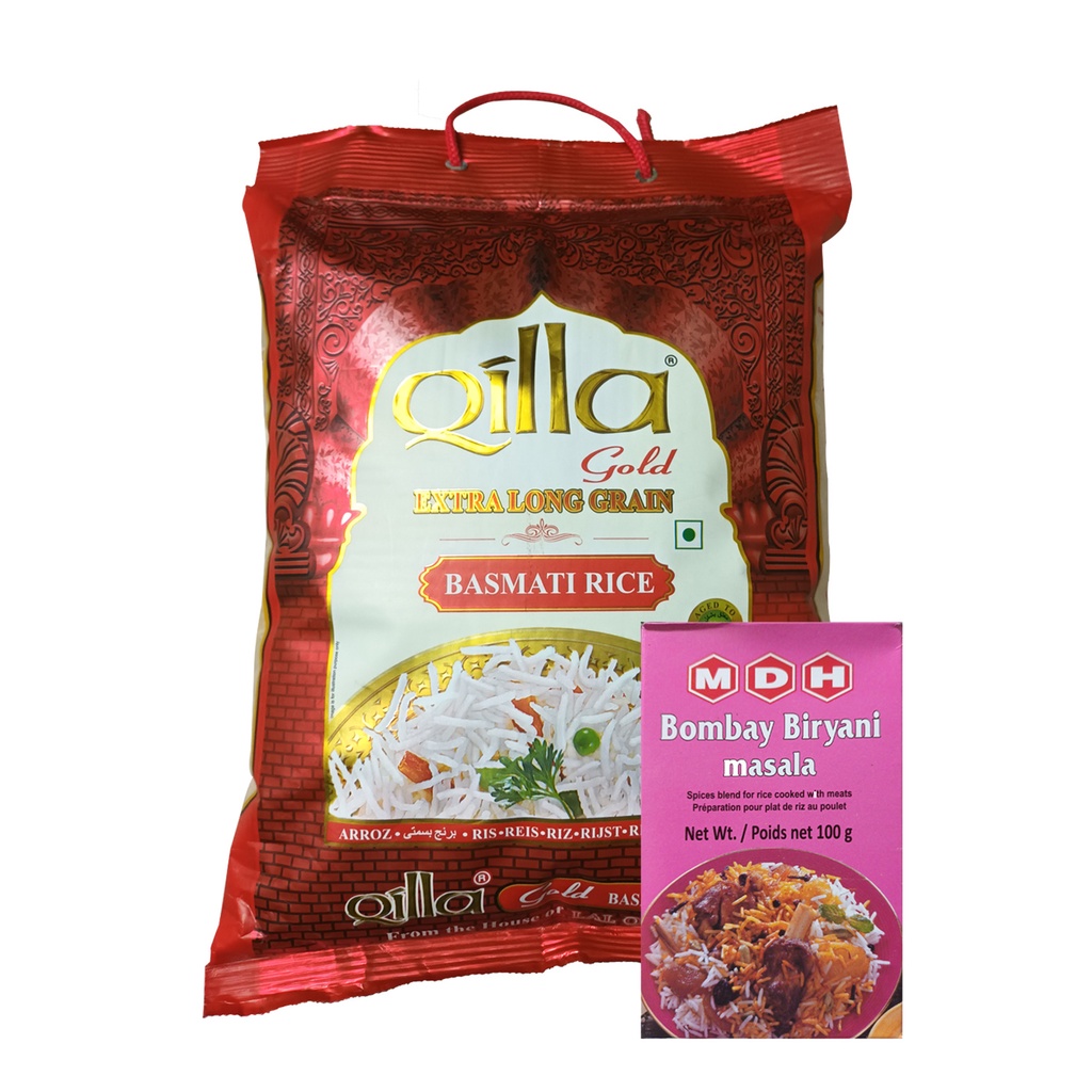 Lal Qilla Basmati Rice Gold / Excel Extra Long Grain (5KG) Shopee