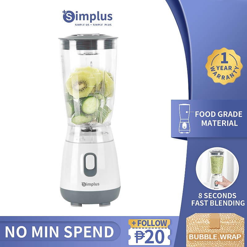 Simplus Multi Functional Food Processor Set 600Ml Juicer Portable