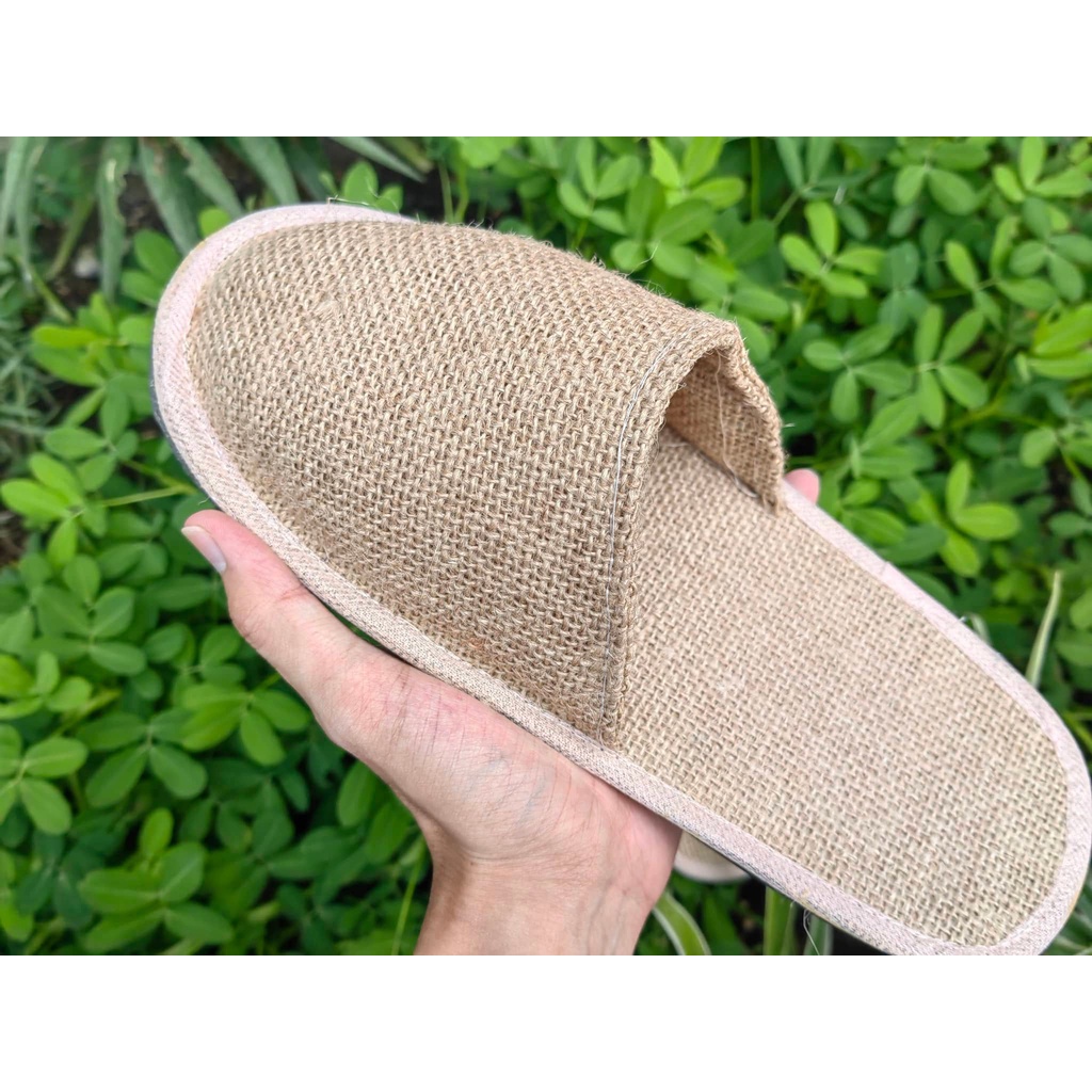 Abaca Jute Indoor Hotel Slippers Bedroom Slippers Shopee Philippines