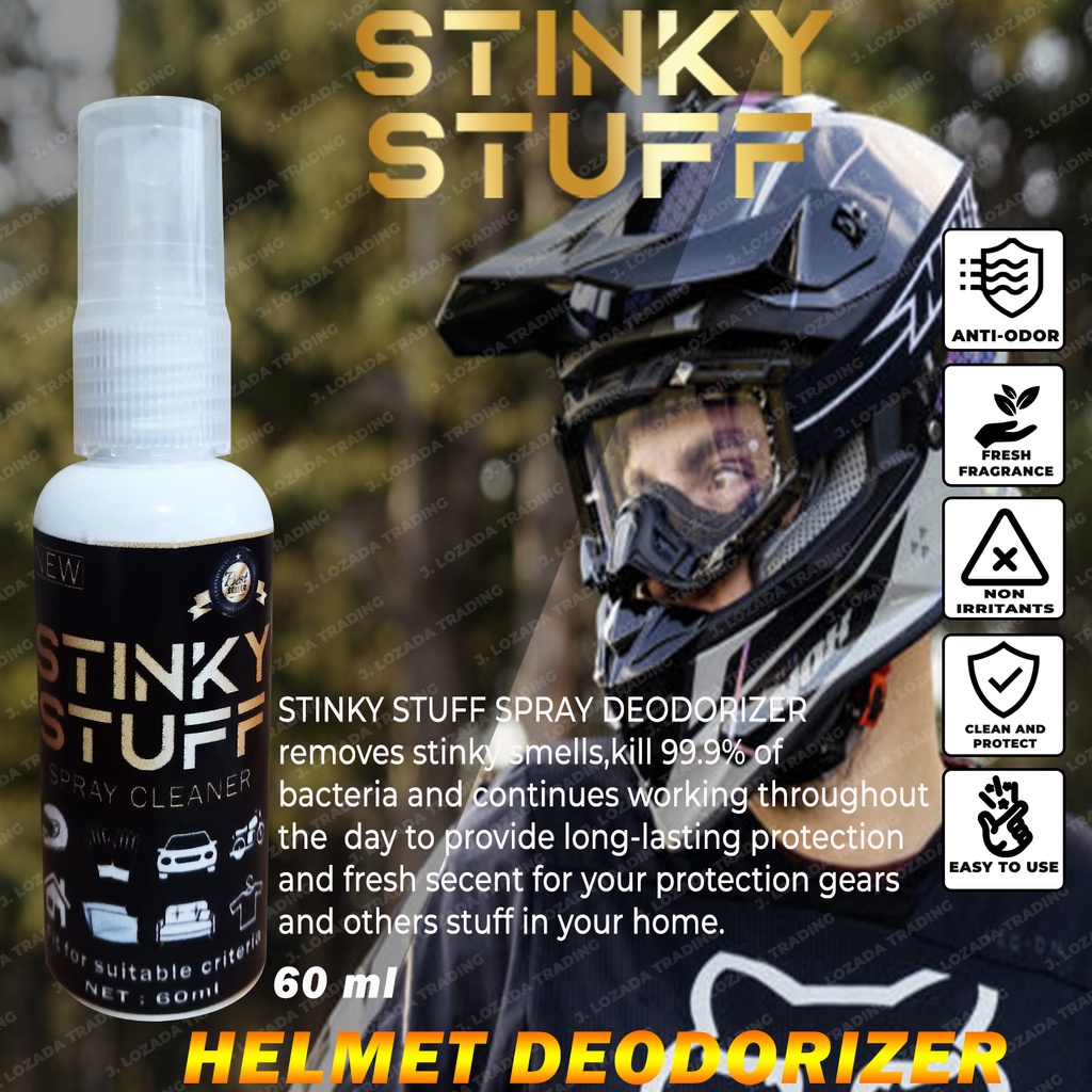 STINKY STUFF DISINFECTING DEODORIZER SPRAY Neutralizes Odors / Cleans