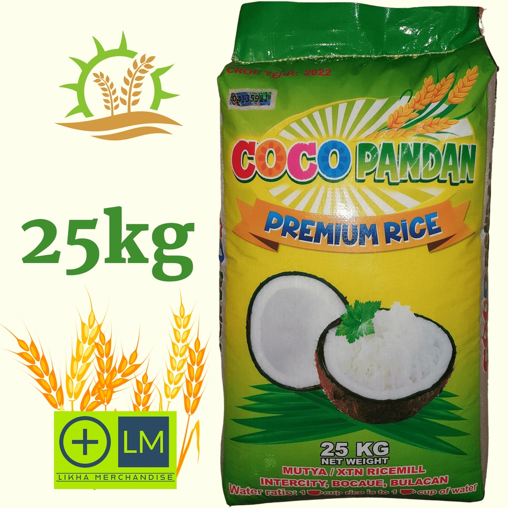 Coco Pandan Premium Rice 25kg Shopee Philippines