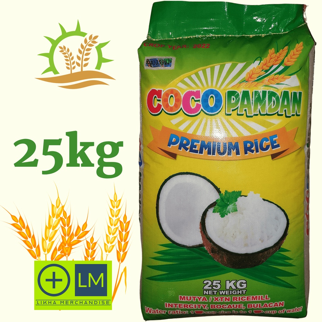 Coco Pandan Premium Rice 25kg | Shopee Philippines