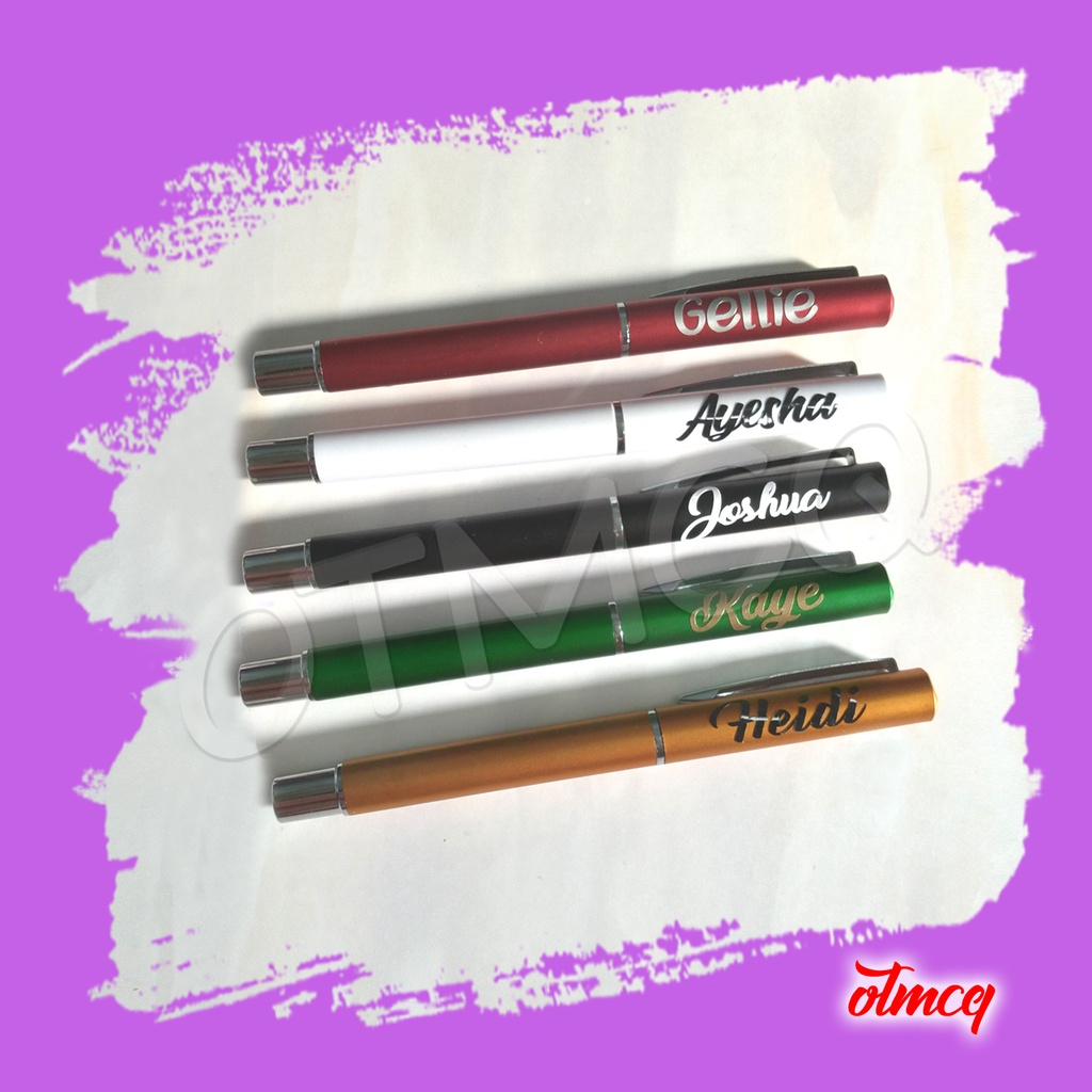 Personalized Ballpen / Ballpen with Name Shopee Philippines