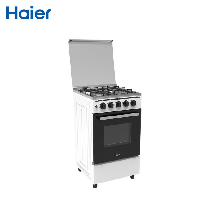 Haier HFS504G63GO 50cm Gas Range 4 Burners with 63L Single Burner Gas