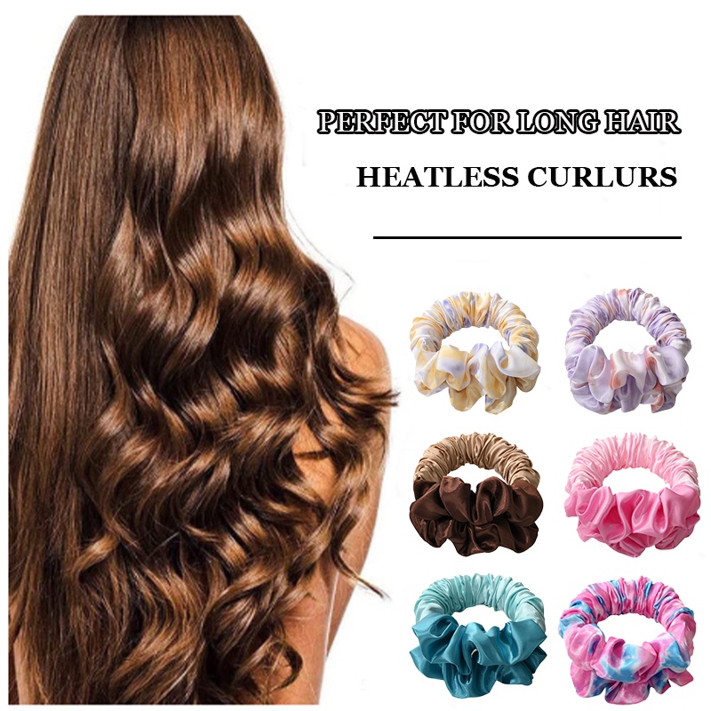 1Pc Lazy Soft Heatless Curling Headband /PortableWavy Bundles Scrunchie