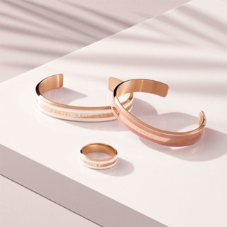 DANIEL WELLINGTON Japanese Korean Style European And American Fashion D Rose Gold Banyuan Open-E #1