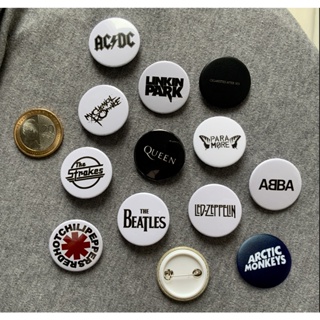80's, 90's and 2000’ Rock, Punk, Alternative | Button Pins