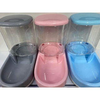 Plastic Pet Dog Cat Automatic Food Dispenser 3.5L Food Dish Bowl M17-105 #1