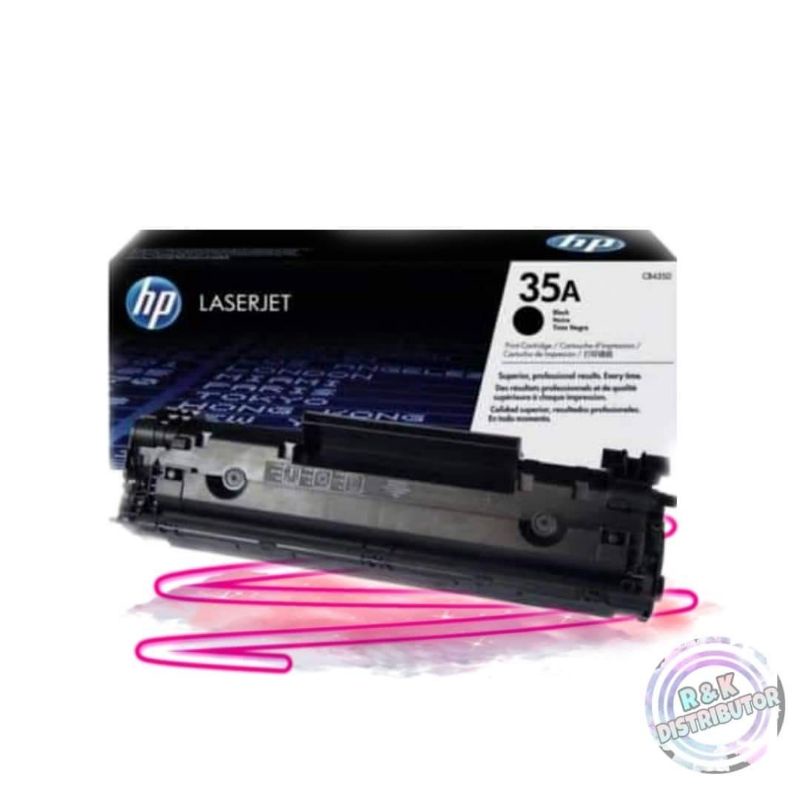 Hp 35a Black Original Laserjet Toner Cartridge Cb435a Shopee Philippines 2016