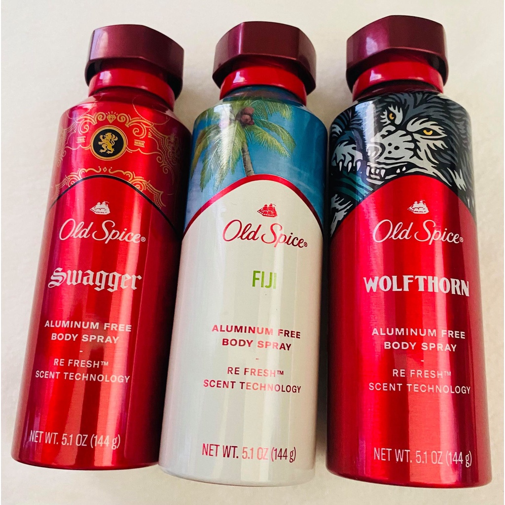 Imported & Authentic Old Spice Body Spray Aluminum Free Shopee
