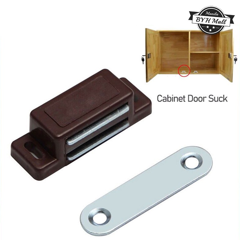 Magnetic Cabinet Door Suction Lock Buck Cupboard Wardrobe Door Catches ...