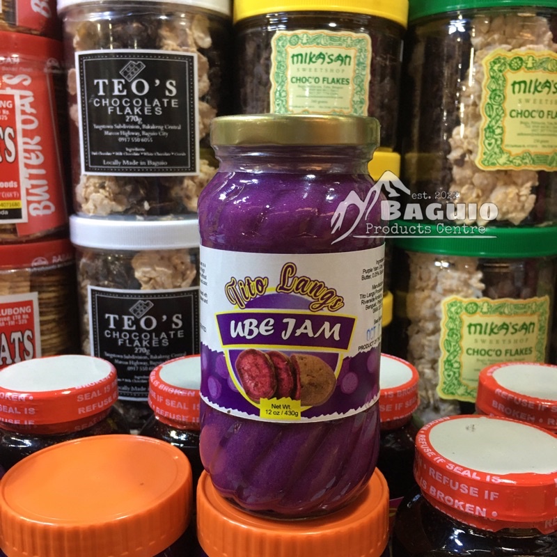 Sweet Ube Jam 430g Tito Langs Best Baguio Products (COD) Shopee