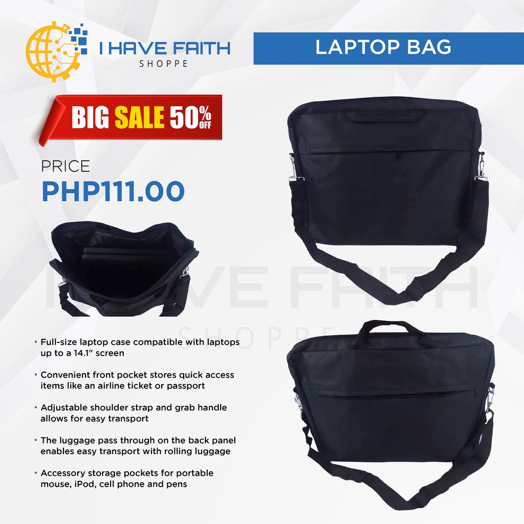 Universal Laptop Bag Shopee Philippines