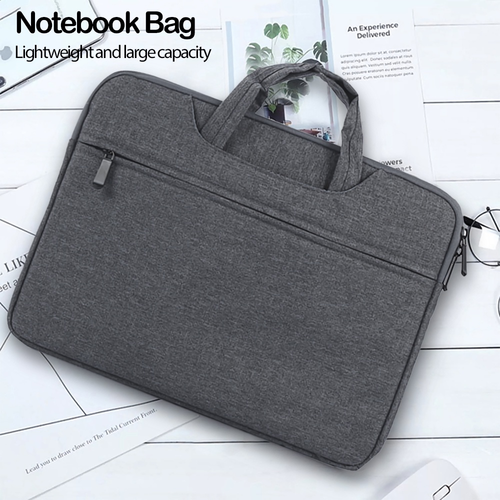 Portable Laptop Bag Laptop Pouch Waterproof Netbook Bag Zipper