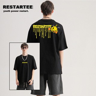 restartee plain shirt for men  Cotton Oversized Shirt  Tee Oversize Loose Korean Top Couple Outfit #6