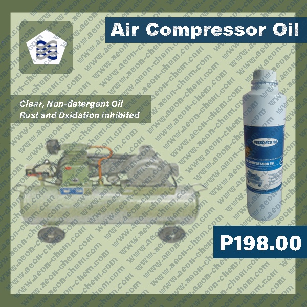 Air Compressor Oil (NonDetergent, Reciprocating Piston Type) 500 ml