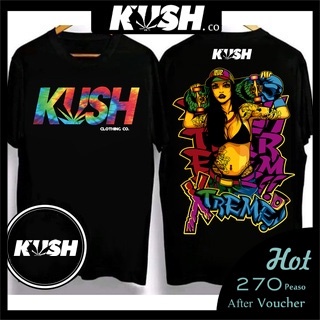 kush t shirt for men kush clothing original oversized shirt Cotton tops Black Tshirts 420 smokes COD #2