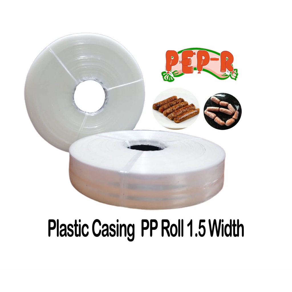 1.5 Plastic Casing Longganisa Wrapper for Skinless Longganisa ,Embotido