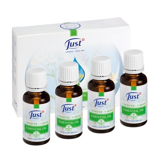 [Swiss JUST] 31 Herbal oil 20ml * 4ea (made in Switzerland), Essencial