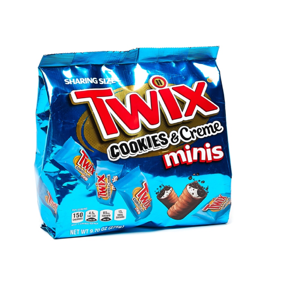 Twix Cookies And Creme Minis Sharing Size 275g Shopee Philippines