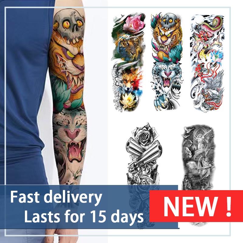 Newly Magic Tattoo Stickers Temporary Tattoo Stickers Arm Color