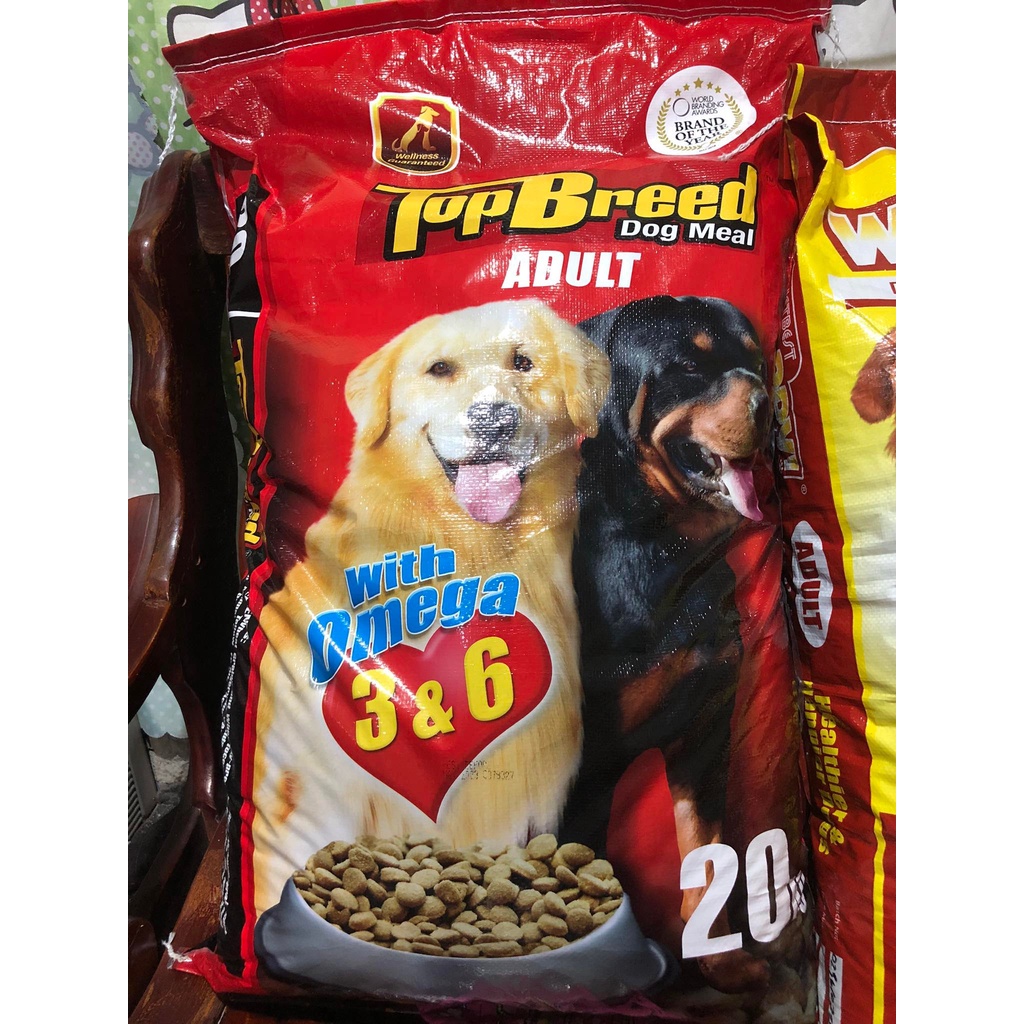 Top Breed Dog Food for ADULT [Repacked 1KG] Shopee Philippines
