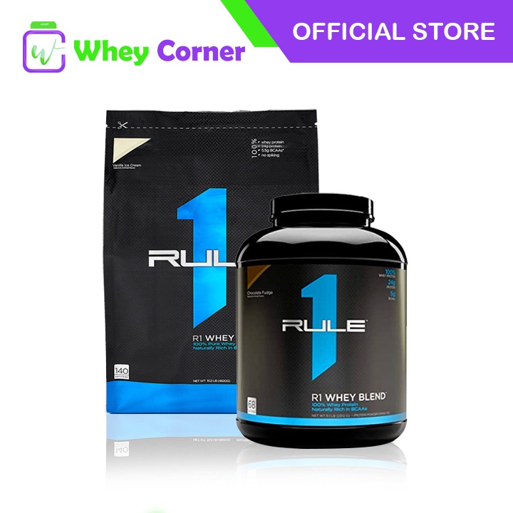 Rule 1 R1 Whey Protein Blend Powder 5Lbs With Naturally Occurring Eaas And Bcaas Muscle