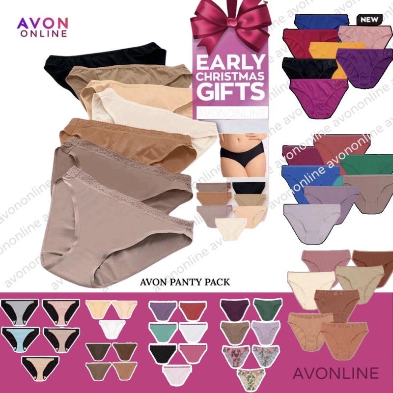 Avon Panty Pack (Malia, Bernice,Giselle, Joanne, Coco, Gigi,Anita ...
