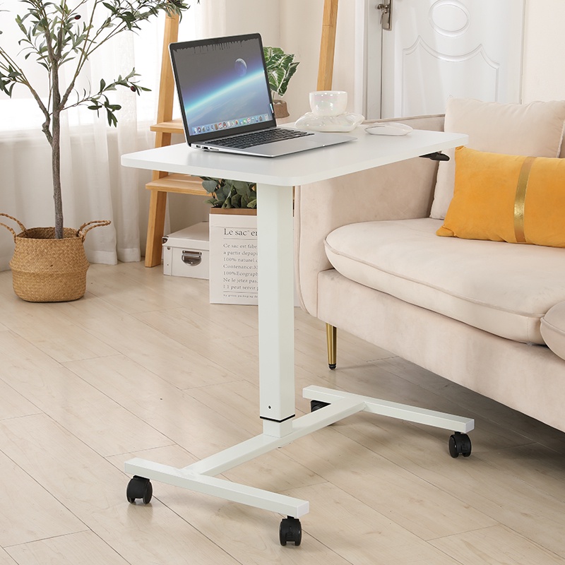 MXTARK Mobile Standing Desk 28 inches Rolling Height Adjustable Stand