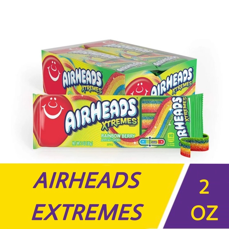 Airheads Extremes Sour Candy Shopee Philippines