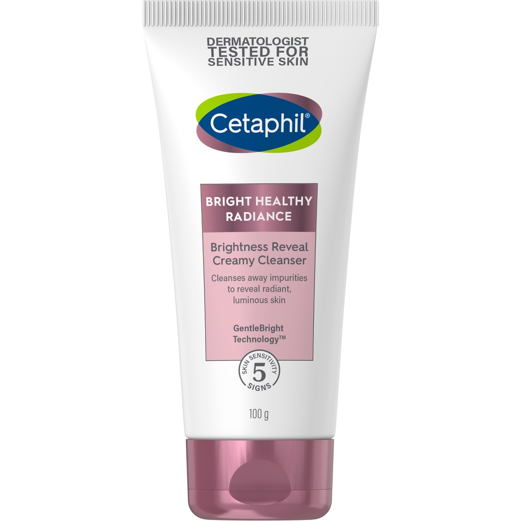 CETAPHIL BRIGHT HEALTHY RADIANCE BRIGHTNESS REVEAL CREAMY CLEANSER 100g ...