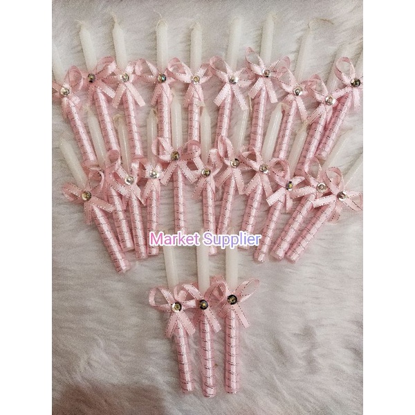 Candle For Christening/Debut/Birthday/Or any Occasion With Motif/mini