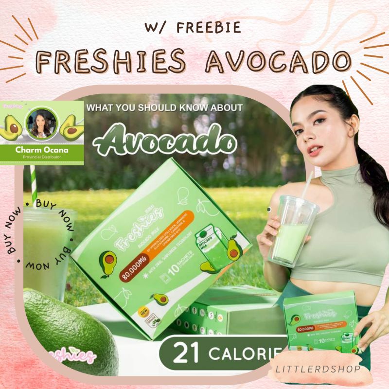 Juju Glow Freshies Collagen Avocado Milk Drink 80,000 mg | Shopee ...