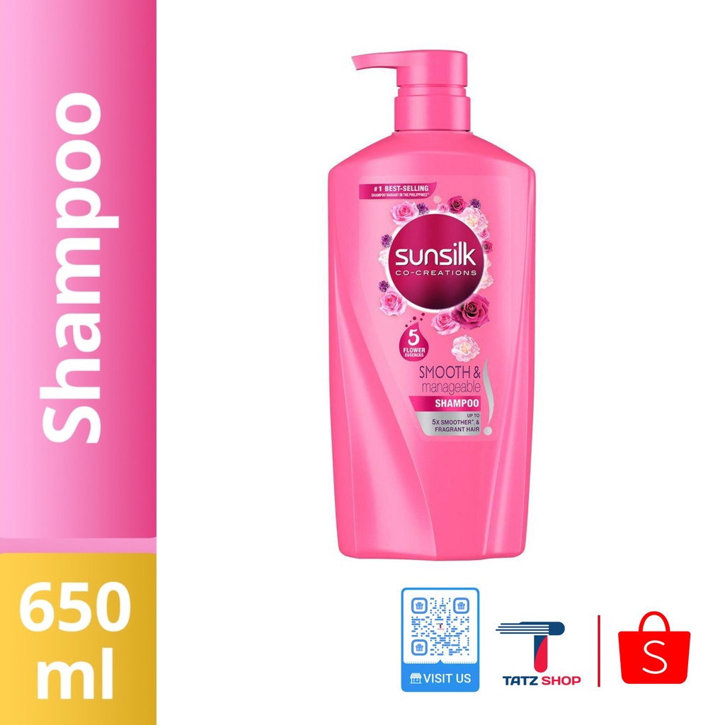 Sunsilk Smooth And Manageable Anti Frizz Shampoo For Frizzy Hair 650ml Shopee Philippines 3216