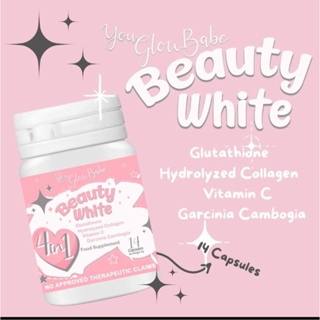 You Glow Babe Beauty White 4 in 1 Glutathione Collagen Vitamin C Capsule Trial Pack 14 Capsules #8