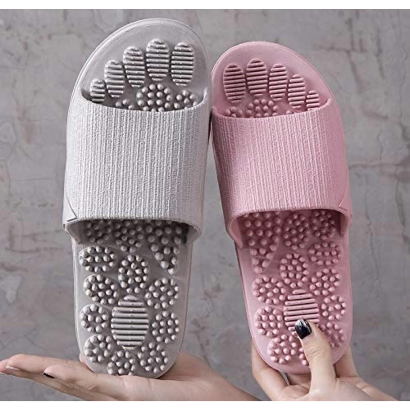 Acupressure Massage Slippers Therapeutic Reflexology Sandals for Foot ...