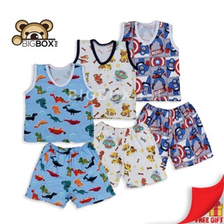 Bigbox.ph Kids Everyday Pambahay Sando & Terno Shorts for Boys 1-8 Years Old #1