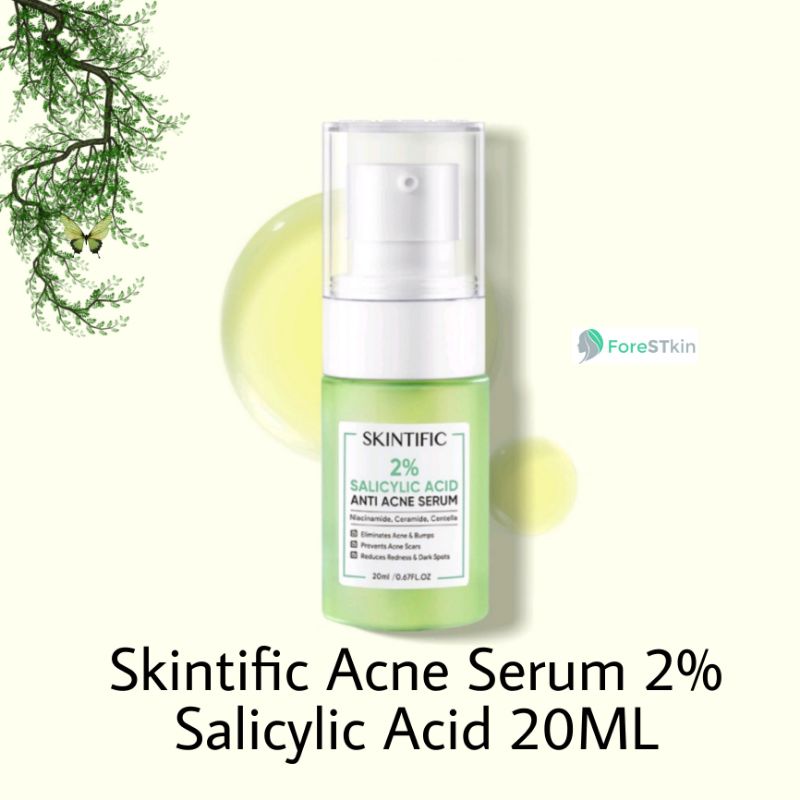 Skintific Acne Serum 2% Salicylic Acid 20ML | Shopee Philippines