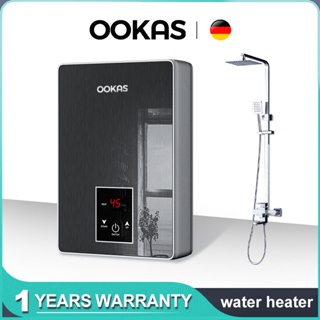 OOKAS  Water Heater Electric 220V, Electric Instant Hot Water Heater with Self-modulating
