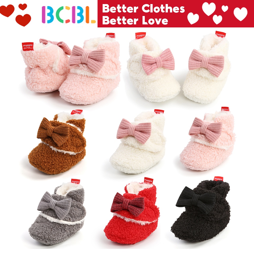 Baby Girl Shoes 01 Year Winter Baby Socks Baby Shoes Warm Cotton