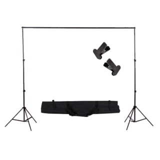 【COD】200cm x 200cm /6ft. x 6ft Heavy Duty Background Stand Backdrop Support System Kit with Carry #3