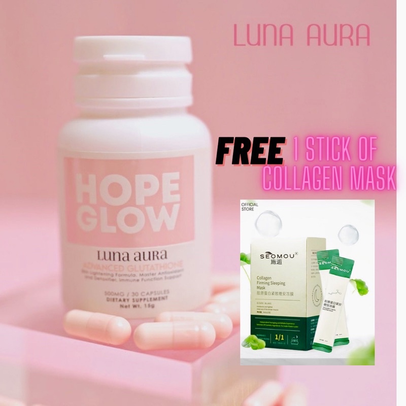 Luna Aura Hope Glow Advance Glutathione Capsules Shopee Philippines