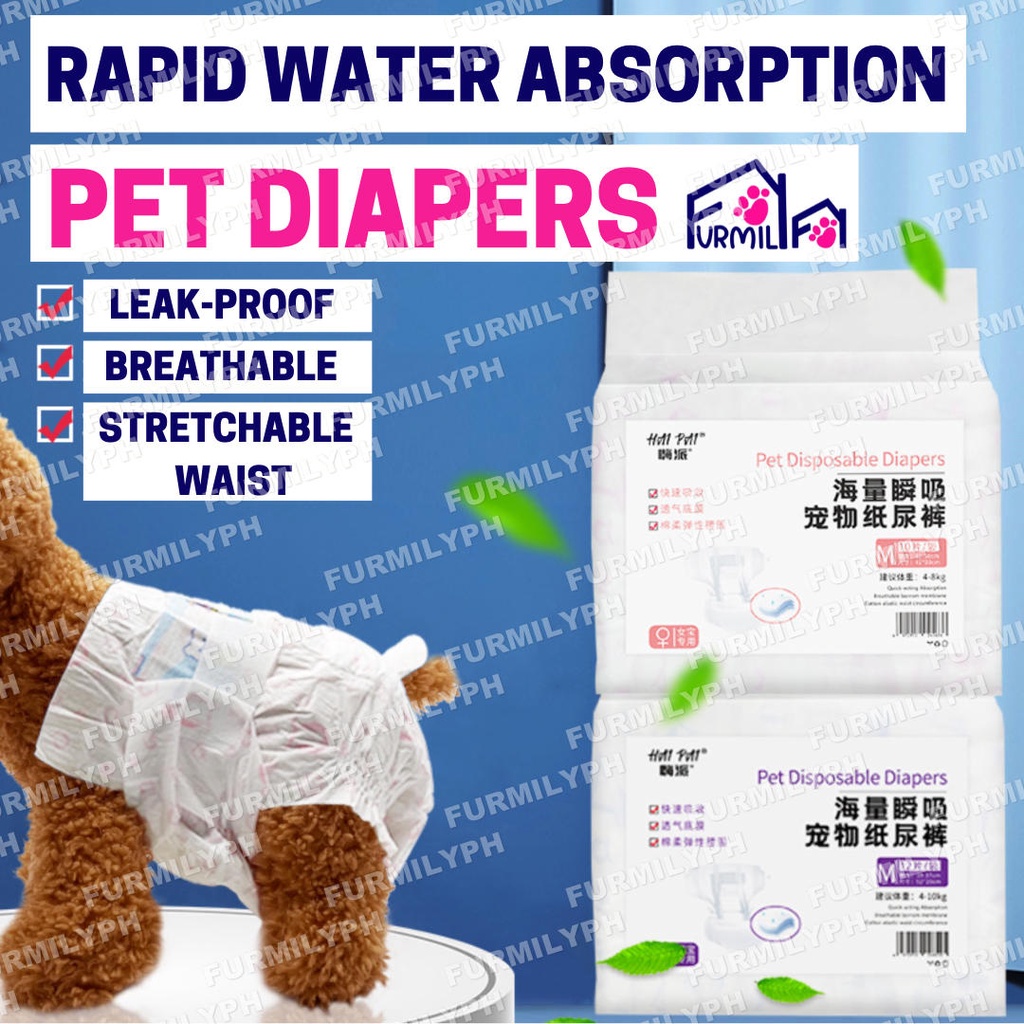 Dog Diaper Male Pet Diaper Dog Diaper Female Cat Diaper Belly Wrap Full