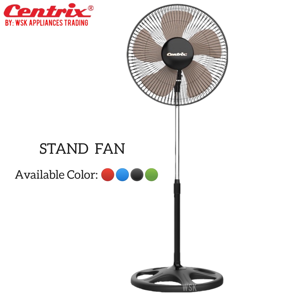 Centrix 16" Stand Fan 5Blades (color may vary) CX1666A Shopee Philippines