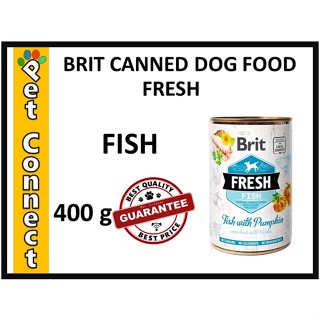 Brit Fresh FISH with Pumpkin Canned Food 400g Can