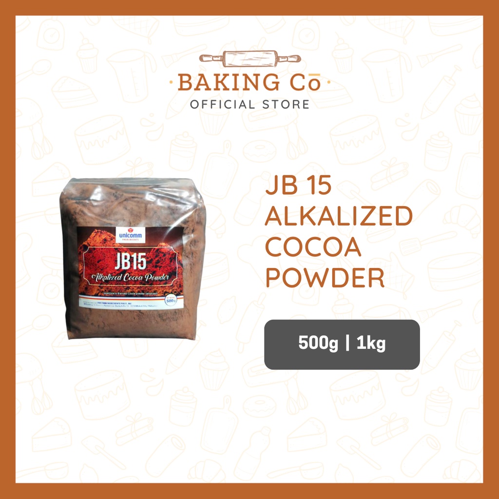 JB15 Alkalized Cocoa Powder 500g/1kg Shopee Philippines