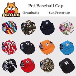 Cute Dog Hat Pet Har Cat Hat Baseball Cap Windproof Travel Sports Sun Hats for Cats Small Dog Clothe